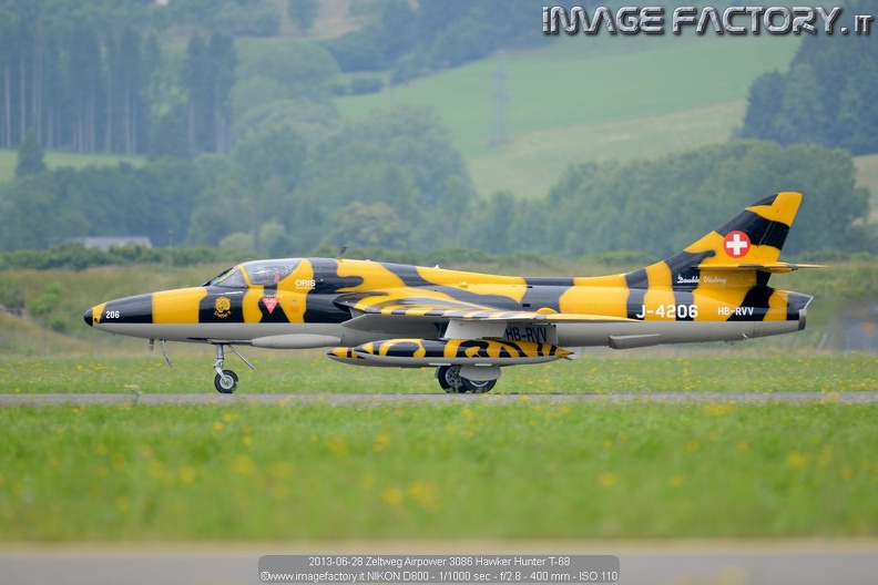 2013-06-28 Zeltweg Airpower 3086 Hawker Hunter T-68.jpg